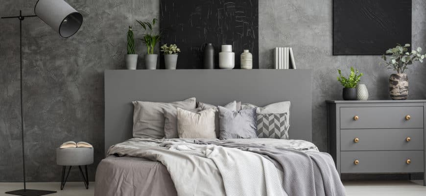 bedroom trends 2021 grey palette interior