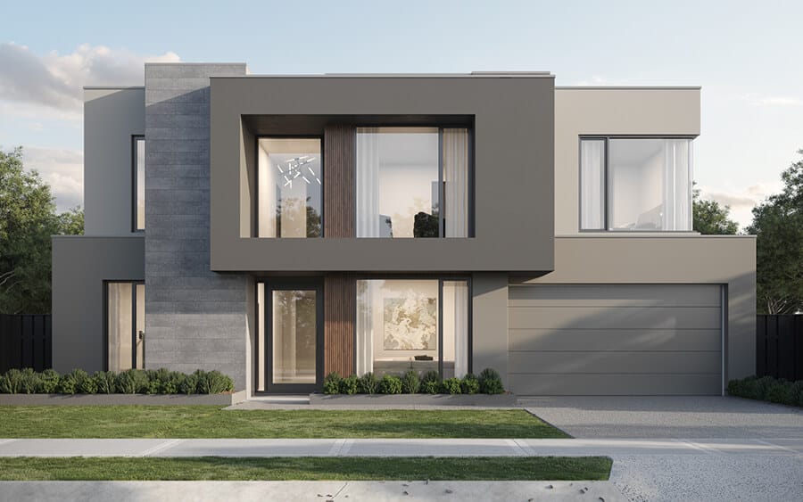 Top Exterior Paint Colors 2021 Light Grey Modern House